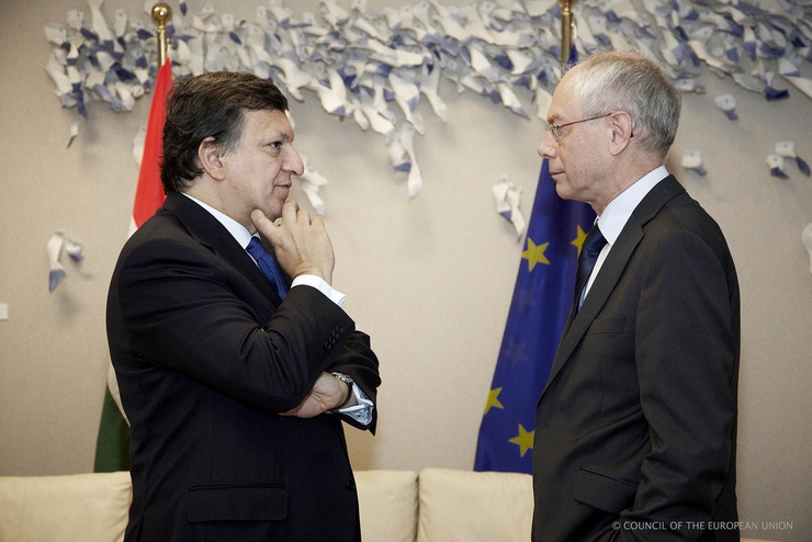 The Portuguese and Belgian leaders of the European union today