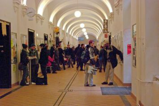 Dans les couloirs de l'université de Vienne