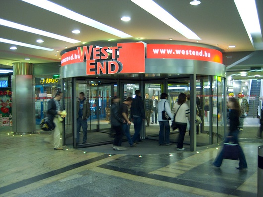 Westend: ein Einkaufszentrum