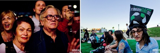 Young and old attend the festival (between 7 - 10 July 2011)