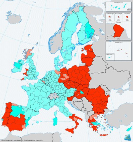 Mapa Komitetu Regionów