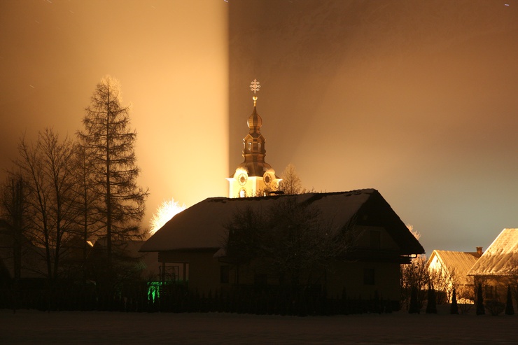 EnTupaliče, como en toda Eslovenia, los Santos están bien guardados