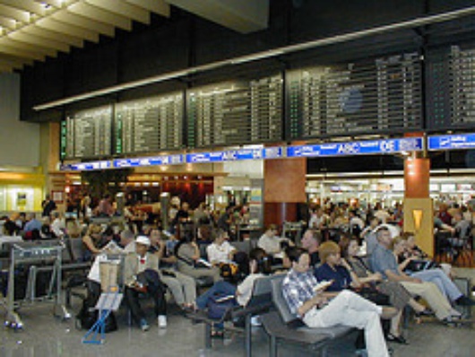 Frankfurt Flughafen: Ein mögliches Anschlagsziel? Credit to: William Ward/Flickr