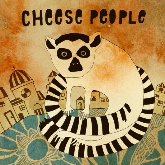 La couverture du dernier album de Cheese People