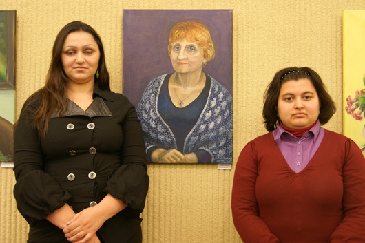 Reprezentantki społeczności romskiej na Litwie