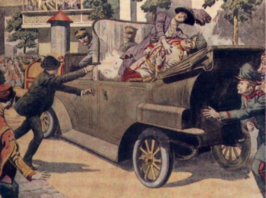 Attentat de Franz Ferdinand, 1914