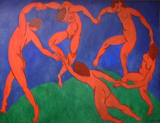 La Danse par Henri Matisse, 1909-1910