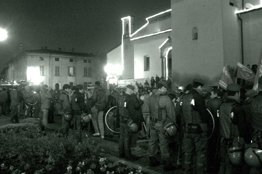 El 28 de noviembre de 2009, unas 2.500 personas se reunieron en Coccaglio para manifestarse contra el racismo (Foto: Miriam Franchina)