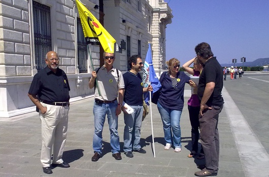 Protestan contra la presencia de la central