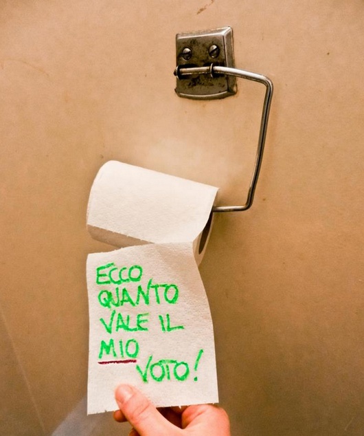 Esto es lo que vale el voto de los erasmus italianos.