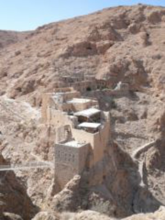 Das festungsartige Kloster von Mar Musa (Cmie)