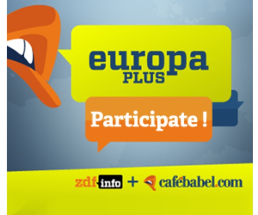 Europa plus, cafebabel in partnership with ZDF