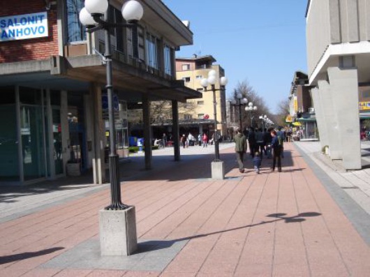 URBAN LIFE in Nova Gorica walking in the commercial streets by Nastja Bastjančič