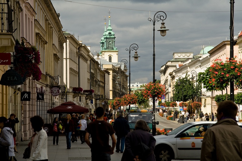 La rue du nouveau monde.