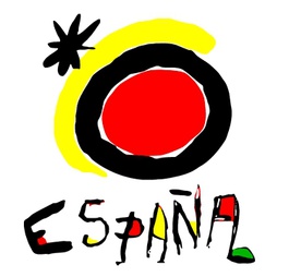 Diseñado por Joan Miro. ¿Cómo sería el rumano?