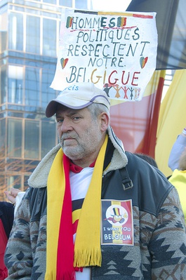 Manifestación del 18 de noviembre de 2007 en favor de la unidad belga /Foto: _Skender_ Flickr