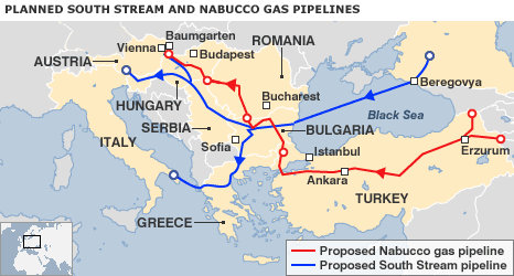 Image for The Nabucco-South Stream race intensifies