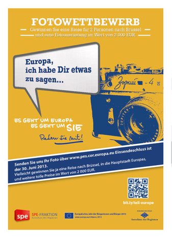 Image for Cafébabel präsentiert den Fotowettbewerb "Europa, ich habe Dir etwas zu sagen!"