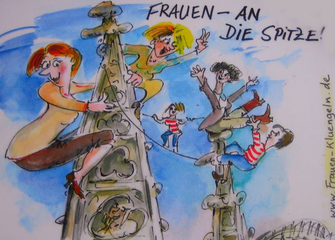 Image for FrauTV, Emma: women top the media tower in Cologne