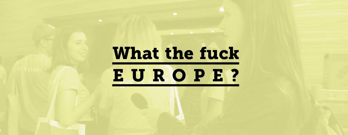 Image for WTF Europe? European Youth Event, Strasburgo