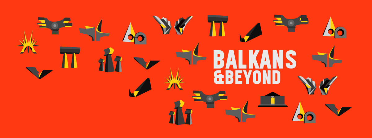 Image for Balkans and Beyond : des livres qui brûlent sur des piles de bois