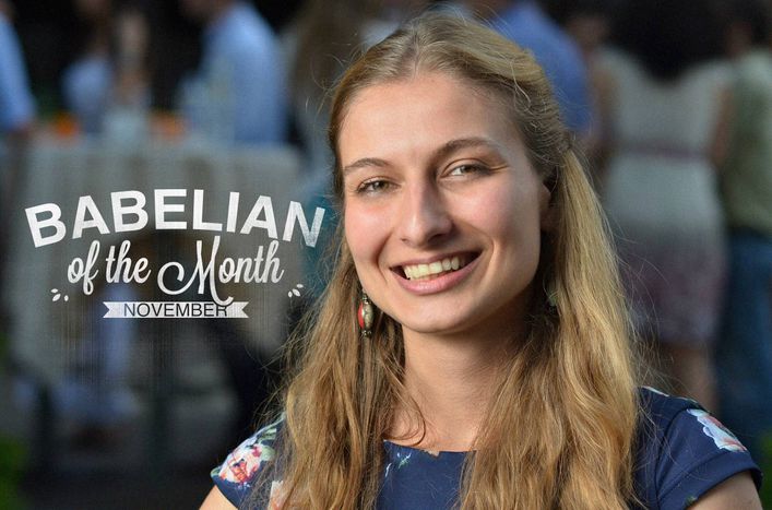 Image for Babelian of the month: Nevena Borisova