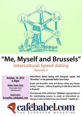 Image for «Me, Myself and Brussels»  Intercultural Speed dating - Act 3  Halles Saint-Géry