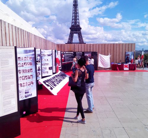 Image for [eng] Human rights in Iran on display at the Trocadero