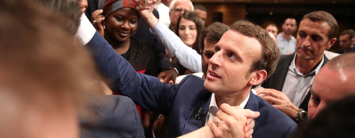 Image for Czy Emmanuel Macron uchroni Francję przed Marine Le Pen?