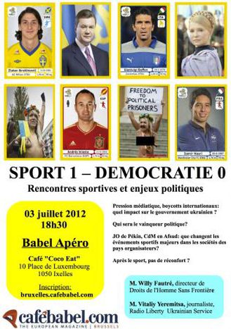 Image for Sport 1 - Democratie 0: rencontres sportives et enjeux politiques - Babel Apéro - mardi 3 juillet, Place Lux