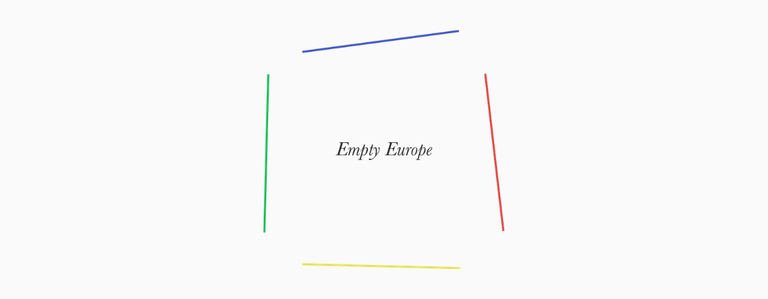 Image for Empty Europe : la série qui fait le vide