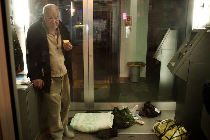 Image for spain in crisis: homeless in alicante

