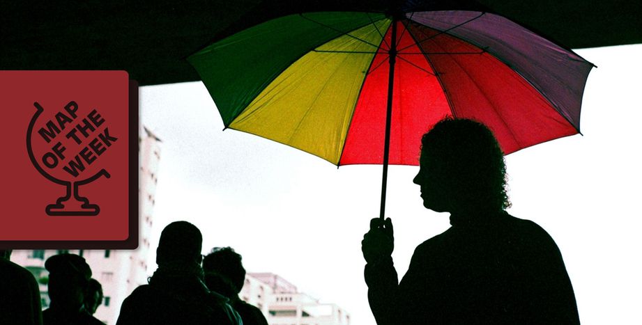 Image for Carte de la semaine : la tolérance envers les LGBT