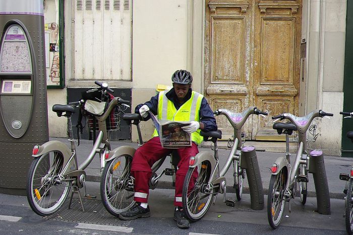 Image for Down with the velib