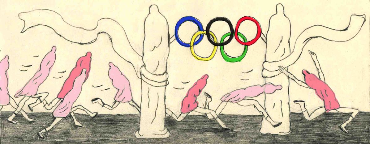 Image for Behind the numbers: Condoms at the Olympic Games