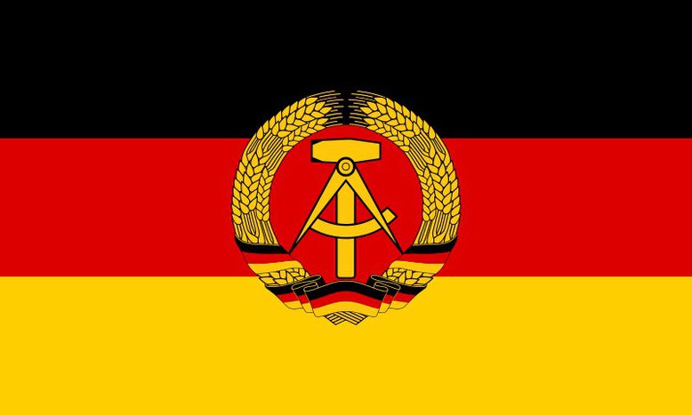 Image for La bandera de Alemania del Este renace de sus cenizas en Bruselas