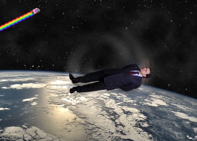 Image for Hangout mit Barroso, hinterm Mond