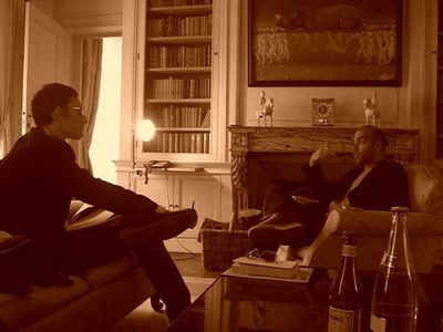 Image for Le immagini dell'intervista a Saviano