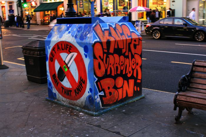 Image for 'bin that knife': South Kensington so Gangsta', daaahling