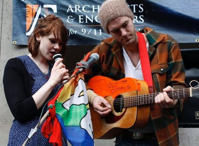 Image for London: protest singing for the UK elections