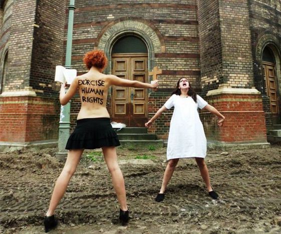 Image for Mann hinter Femen "droht jederzeit Gefängnis"