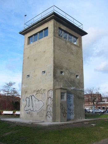 Image for Schlesischer Busch watchtower: the artiest in Berlin
