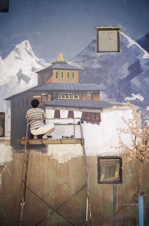 Image for Painting dreams : Kathmandu's freshly emerging street art scene