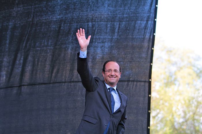 Image for François Hollande positive at the european summit