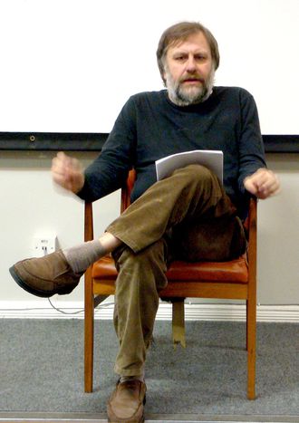 Image for Slavoj Zizek: great European export or sell-out to US cultural hegemony?