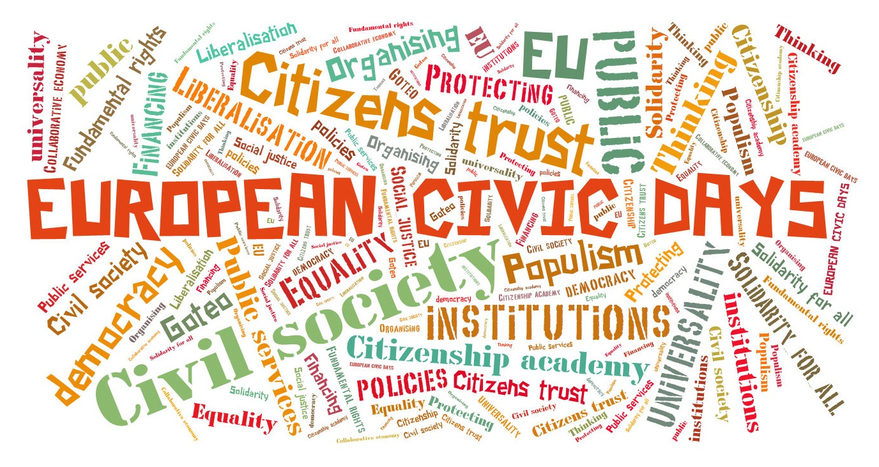 Image for Giornate Civiche Europee 2015: Crea connessioni. Pensa in modo critico. Agisci per il cambiamento.