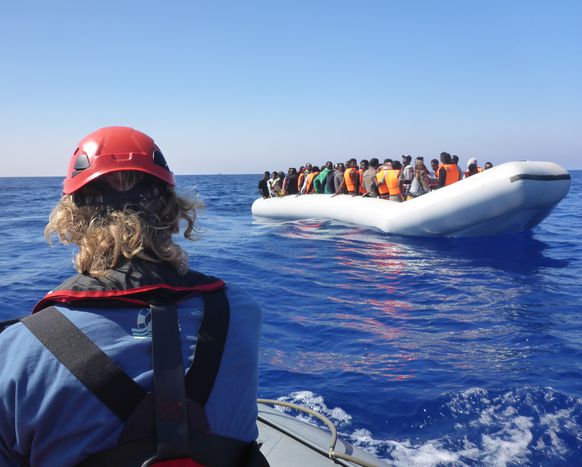 Image for Sea Watch: the civilians saving refugees in the Med