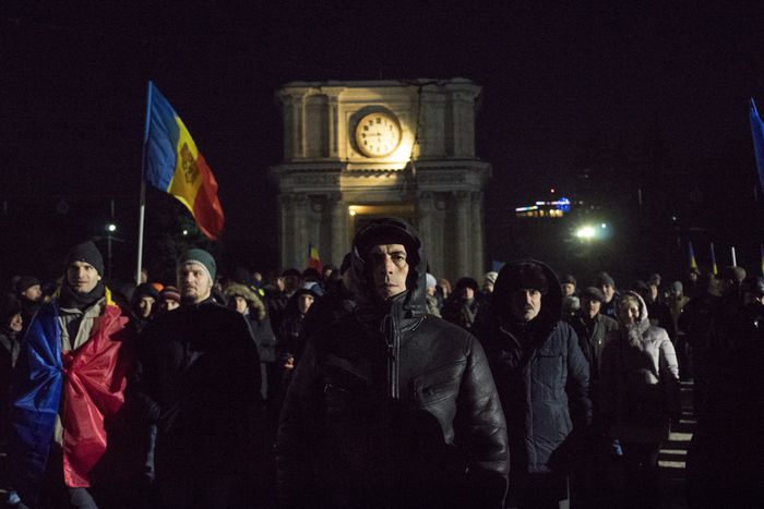 Image for Galería: La oposición en Moldavia vuelve a salir a las calles