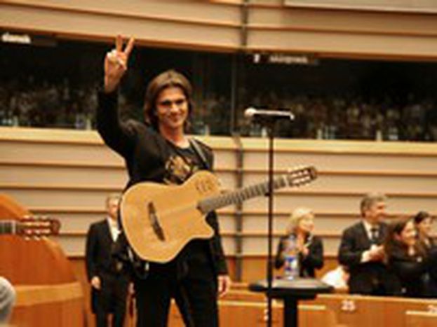 Image for Pop star au Parlement européen
