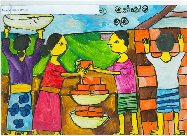 Image for Third country children draw gender equality